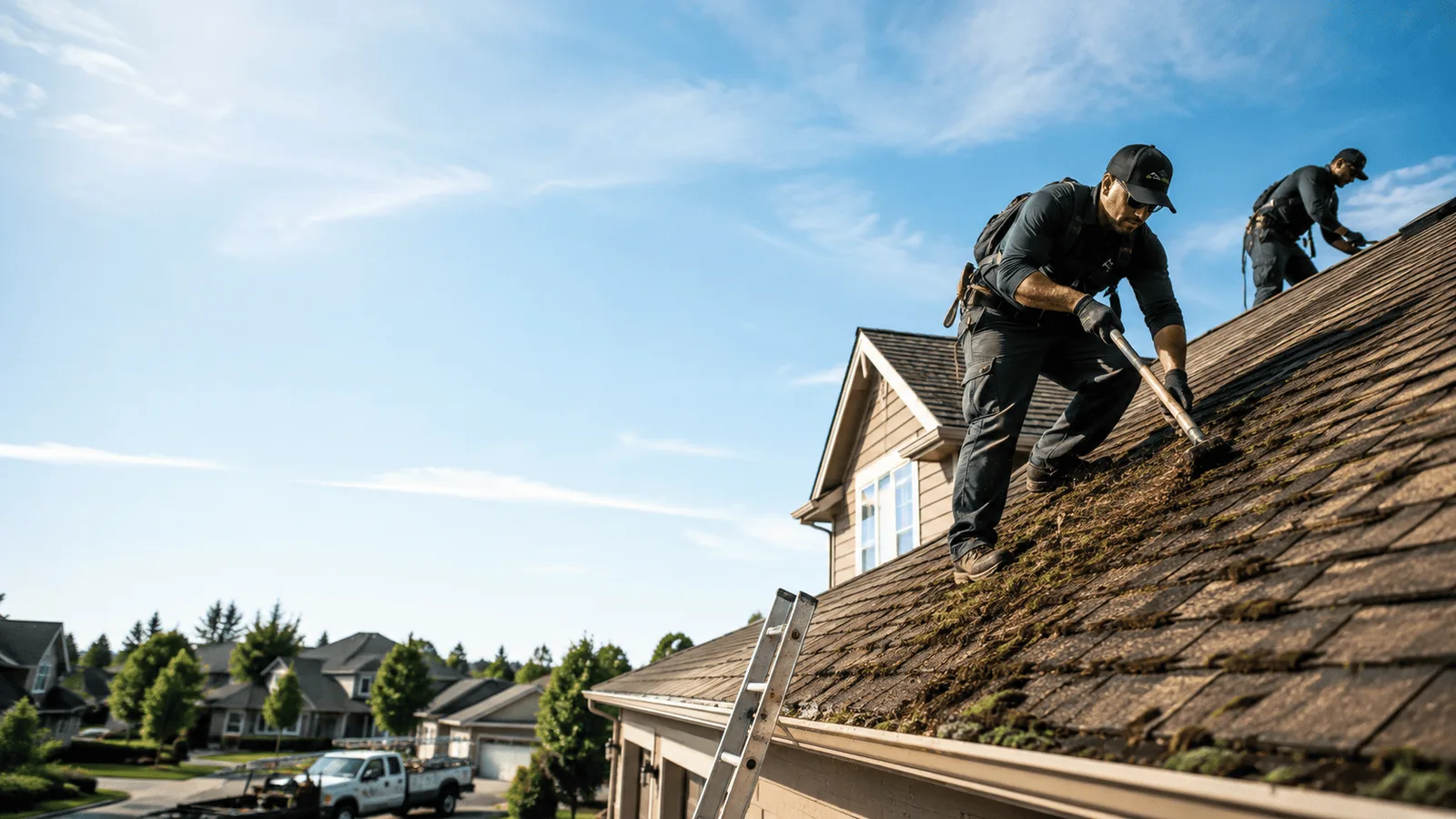 Roof Moss Removal in Sheffield, TX near me